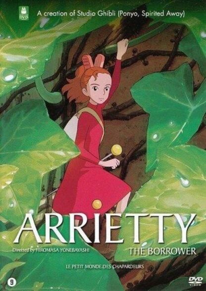 Arrietty The Borrower DVD