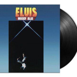Elvis Presley Moody Blue 40th Anniversary Clear Blue Vinyl LP