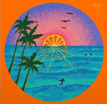 Jazz Dispensary Orange Sunset Yellow Starburst Vinyl Black Friday 2020 LP