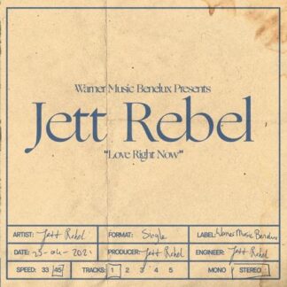 Jett Rebel Love Right Now LP