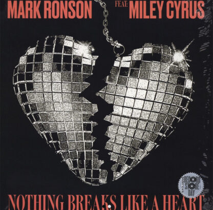 Mark Ronson Feat Miley Cyrus ‎– Nothing Breaks Like A Heart LP