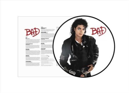 Michael Jackson Bad Picture Disc LP LP