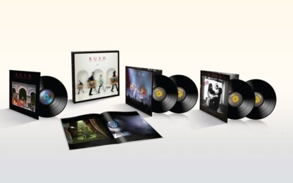 Moving Pictures 40th Anniversary Edition 5LP inhoud