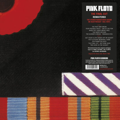 Pink Floyd The Final Cut LP Cover