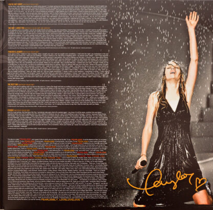 Taylor Swift – Fearless Platinum Edition inside
