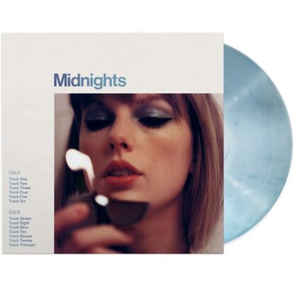 Taylor Swift Midnights LP Coloured Vinyl Limited Stone Blue Edition LP