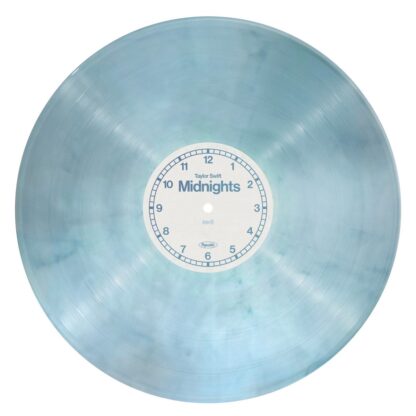 Taylor Swift Midnights LP Coloured Vinyl Limited Stone Blue Edition Vinyl
