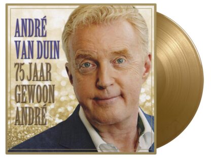 Andre Van Duin 75 Jaar Gewoon Andre Ltd. Gold Vinyl LP