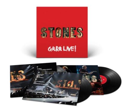 The Rolling Stones Grrr Live Live At Newark New Jersey 2012 3 LP