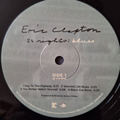 Eric Clapton – 24 Nights Blues (LP) side 1