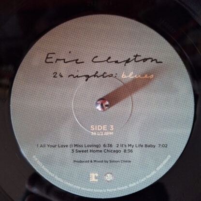 Eric Clapton – 24 Nights Blues (LP) side 3