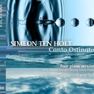 Simeonkwartet Canto Ostinato (2 CD)