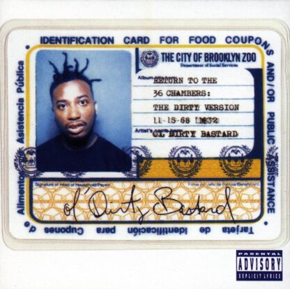 Ol Dirty Bastard Return To The 36 Chambers Dirty Version (CD)