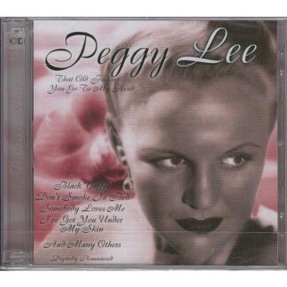 Peggy Lee That Old Feeling You Go T CD