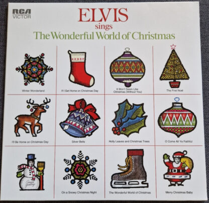Elvis* – Elvis Sings The Wonderful World Of Christmas LP
