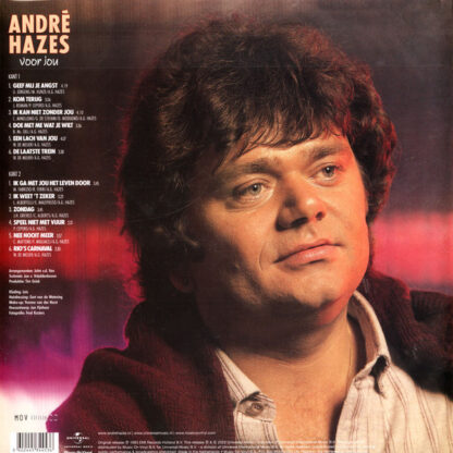 André Hazes – Voor Jou (LP) Back