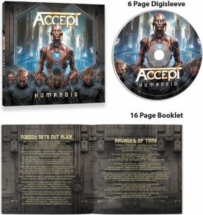 Accept Humanoid (CD) Booklet