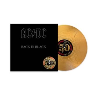 ACDC Back in Black (50th Anniversary Gold Vinyl)