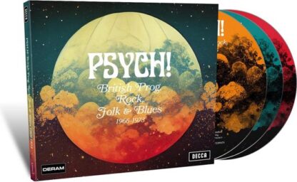 Various Artists Psych! British Prog, Rock, Folk & Blues 1966 1973 (3 CD) (Limited Edition)