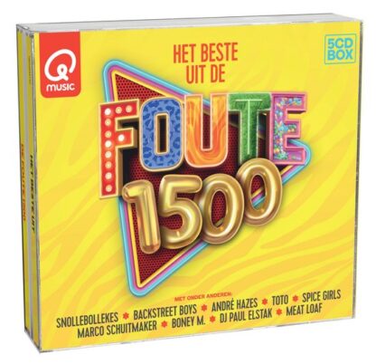 Qmusic Het Beste Uit De Foute 1500 (2024) (5CD)