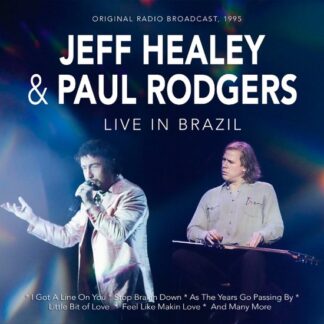 Jeff Healey Live in Brazil CD