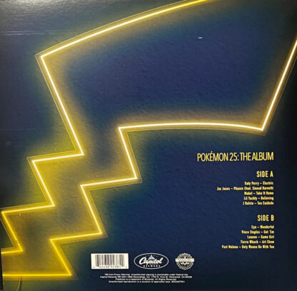 Various – Pokémon 25 The Album Back