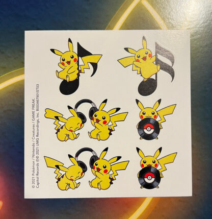Various – Pokémon 25 The Album Sleeve