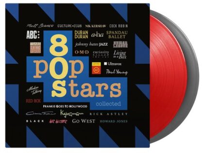 80s pop stars collected =red & silver 2lp