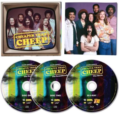 Frank zappa cheaper than cheep the soundtrack (2 cd | blu ray)