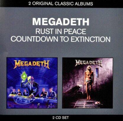 Megadeth rust in peace : countdown to extinction (2 cd)