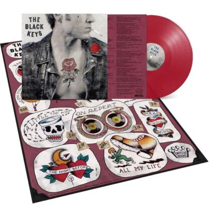 Black keys no rain, no flowers (red vinyl)