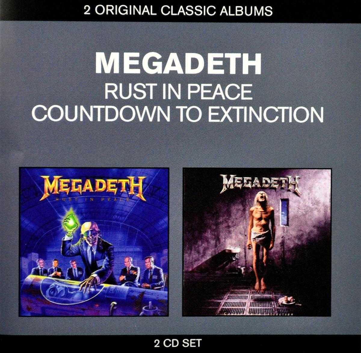 Megadeth - Rust In Peace / Countdown To Extinction (2 CD)