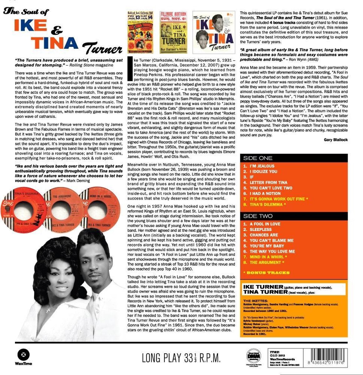 Ike and Tina Turner - Soul Of Ike and Tina