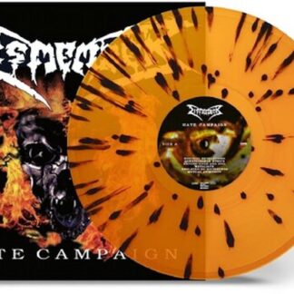 Dismember hate campaign (transparent orange with black splatter vinyl)