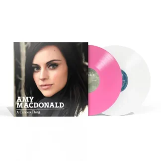 Amy McDonald - A Curious Thing National Album Day 2025 Pink & White Vinyl edition